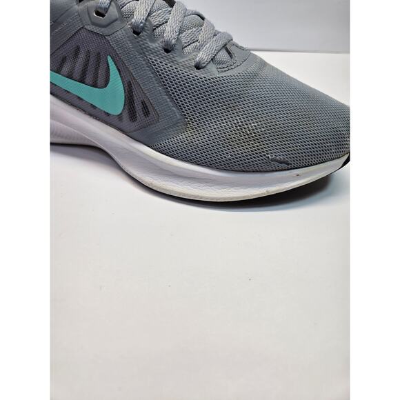 Nike Womens Downshifter 10 CI9984-400 Gray Running Shoes Sneakers Size 7.5 - Picture 5 of 6